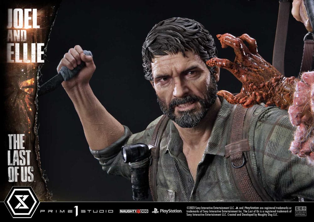 The Last of Us Part I statuette Ultimate Premium Masterline Series Joel & Ellie Deluxe Version (The Last of Us Part I) 73 cm