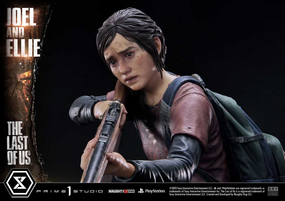 The Last of Us Part I statuette Ultimate Premium Masterline Series Joel & Ellie Deluxe Version (The Last of Us Part I) 73 cm