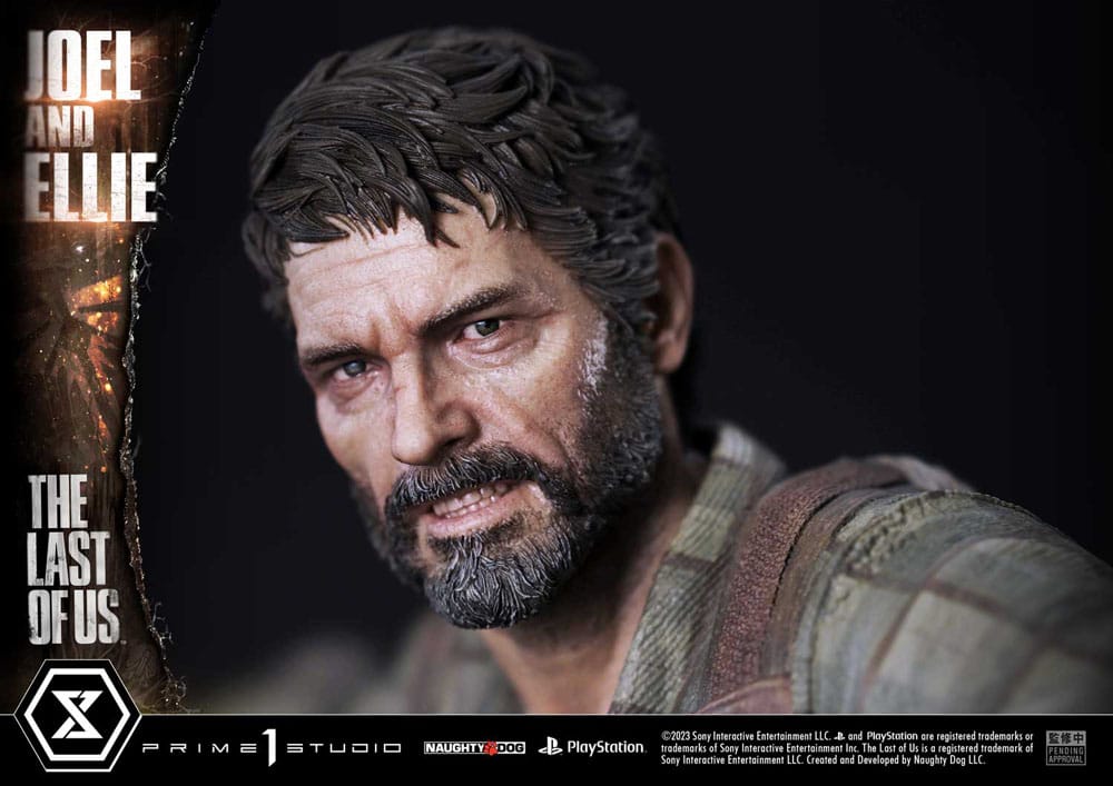 The Last of Us Part I statuette Ultimate Premium Masterline Series Joel & Ellie Deluxe Bonus Version (The Last of Us Part I) 73 cm