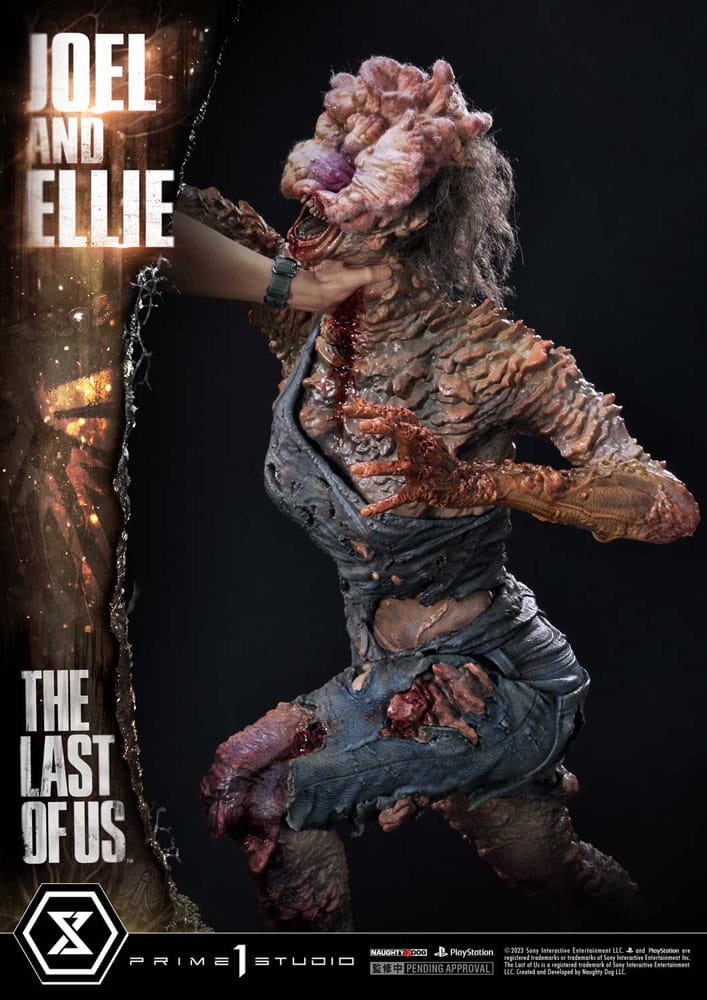 The Last of Us Part I statuette Ultimate Premium Masterline Series Joel & Ellie Deluxe Bonus Version (The Last of Us Part I) 73 cm