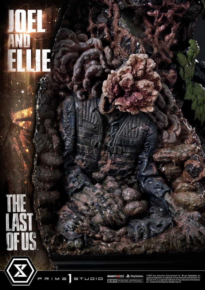 The Last of Us Part I statuette Ultimate Premium Masterline Series Joel & Ellie Deluxe Bonus Version (The Last of Us Part I) 73 cm