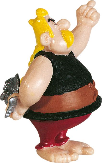 Astérix figurine Ordralfabétix le poissonnier 6 cm