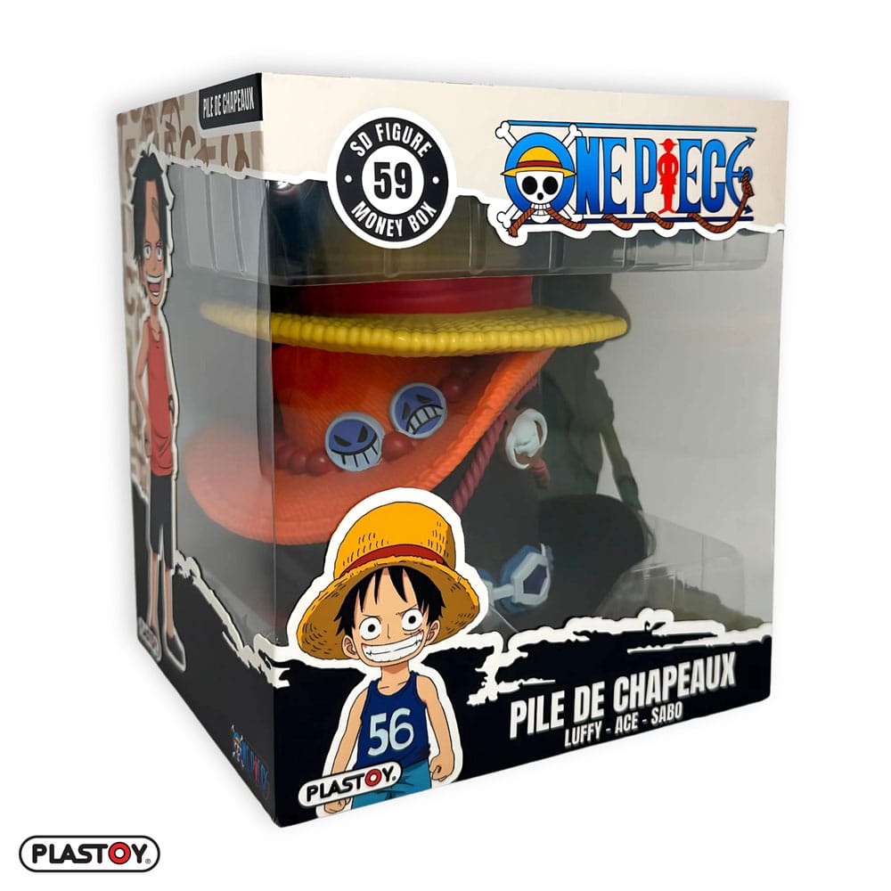 One Piece tirelire PVC Stack of Hats