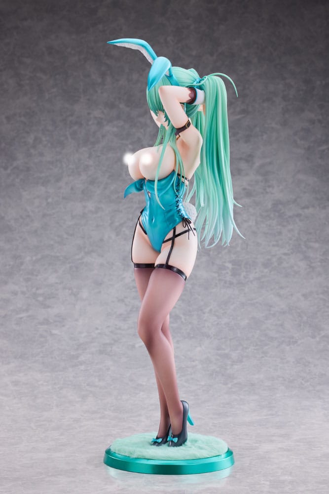 Original Character statuette PVC 1/4 Green Twin Tail Bunny-chan 43 cm