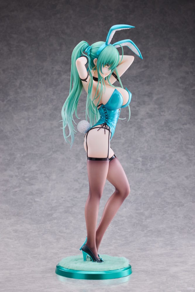 Original Character statuette PVC 1/4 Green Twin Tail Bunny-chan 43 cm