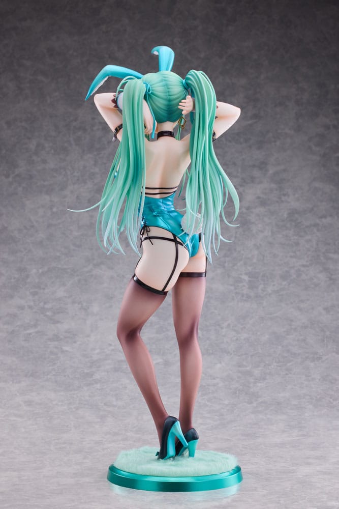 Original Character statuette PVC 1/4 Green Twin Tail Bunny-chan 43 cm