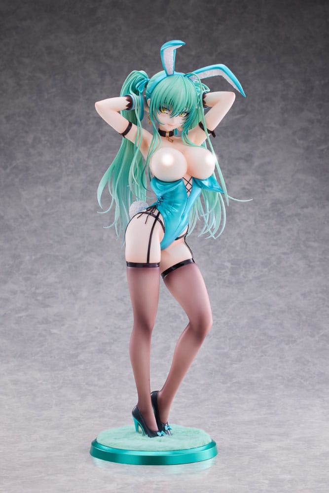 Original Character statuette PVC 1/4 Green Twin Tail Bunny-chan 43 cm