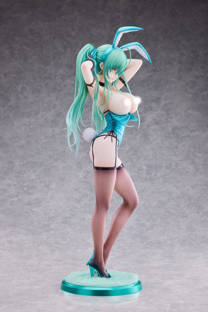 Original Character statuette PVC 1/4 Green Twin Tail Bunny-chan 43 cm
