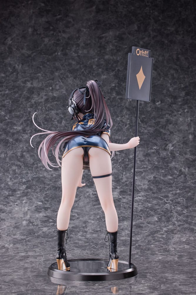 Original Character statuette PVC 1/4 Racing Girl Kurumizawa 43 cm