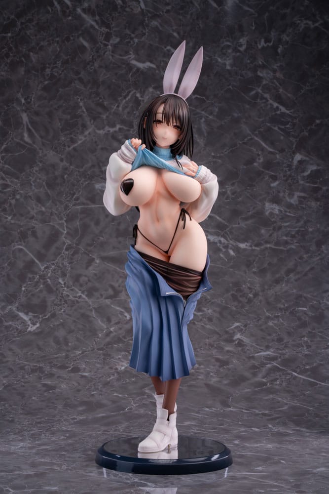 Original Character statuette PVC 1/4.5 Perfect Wife-chan Illustration by Mappaninatta Deluxe Ver. 41 cm