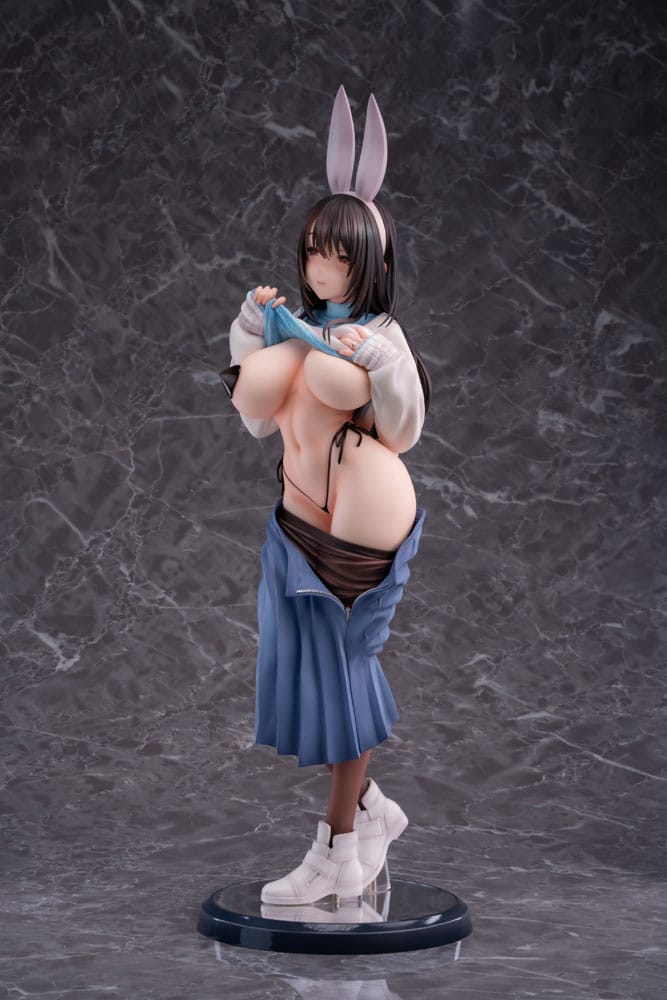Original Character statuette PVC 1/4.5 Perfect Wife-chan Illustration by Mappaninatta Deluxe Ver. 41 cm
