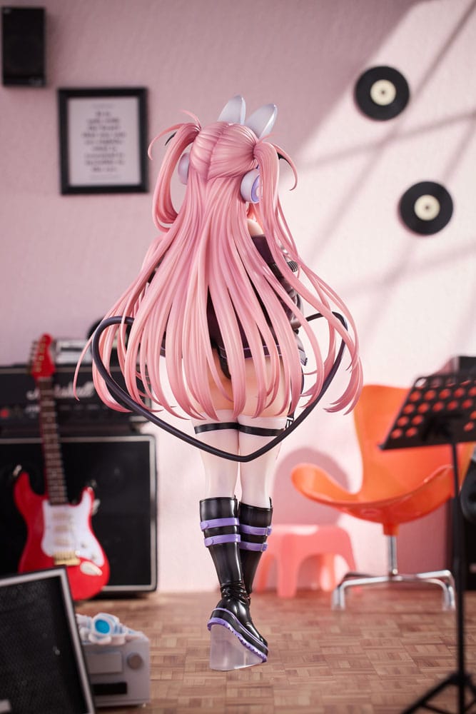 Original Character statuette PVC 1/6 Usamimi Headphone Lulumu Illustrated by Tamano Kedama 32 cm