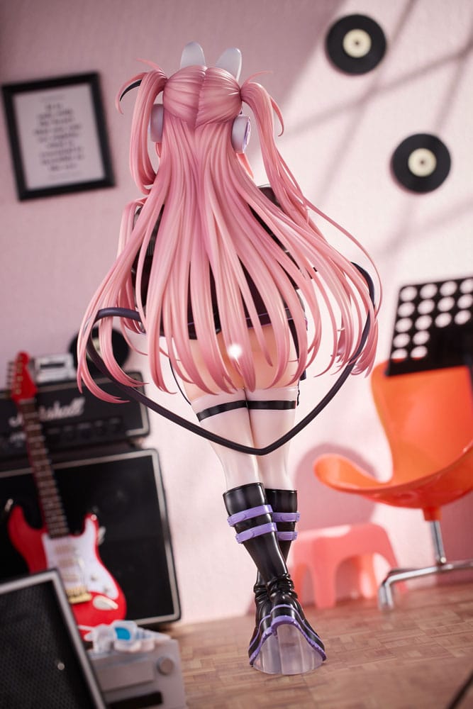 Original Character statuette PVC 1/6 Usamimi Headphone Lulumu Illustrated by Tamano Kedama 32 cm