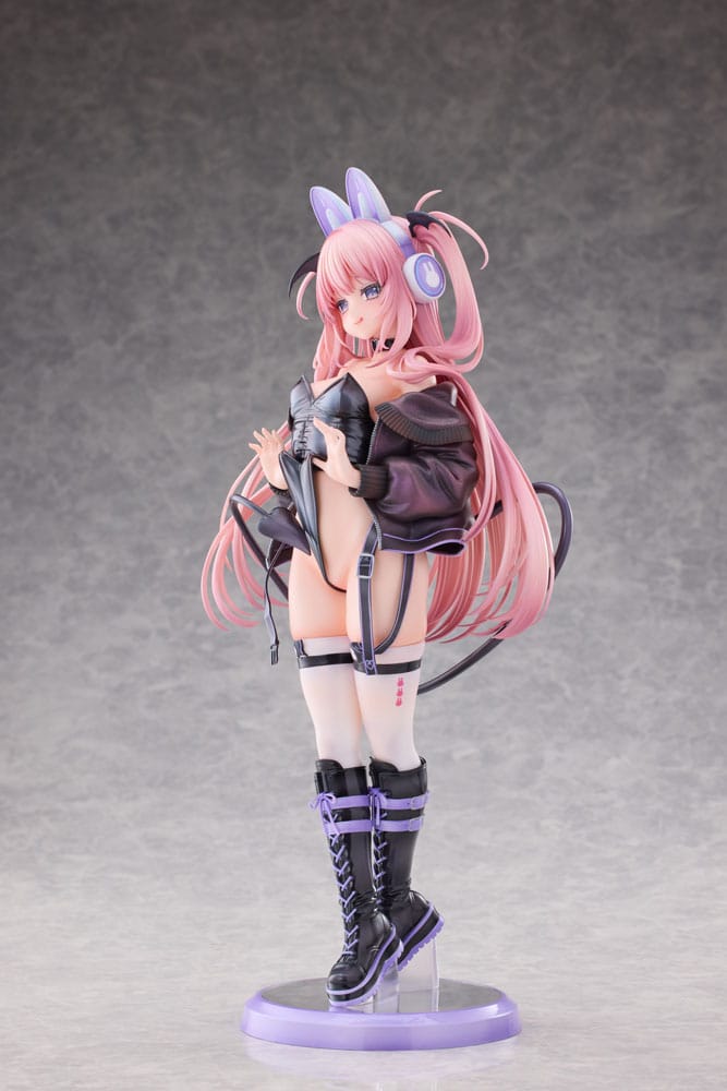 Original Character statuette PVC 1/6 Usamimi Headphone Lulumu Illustrated by Tamano Kedama 32 cm