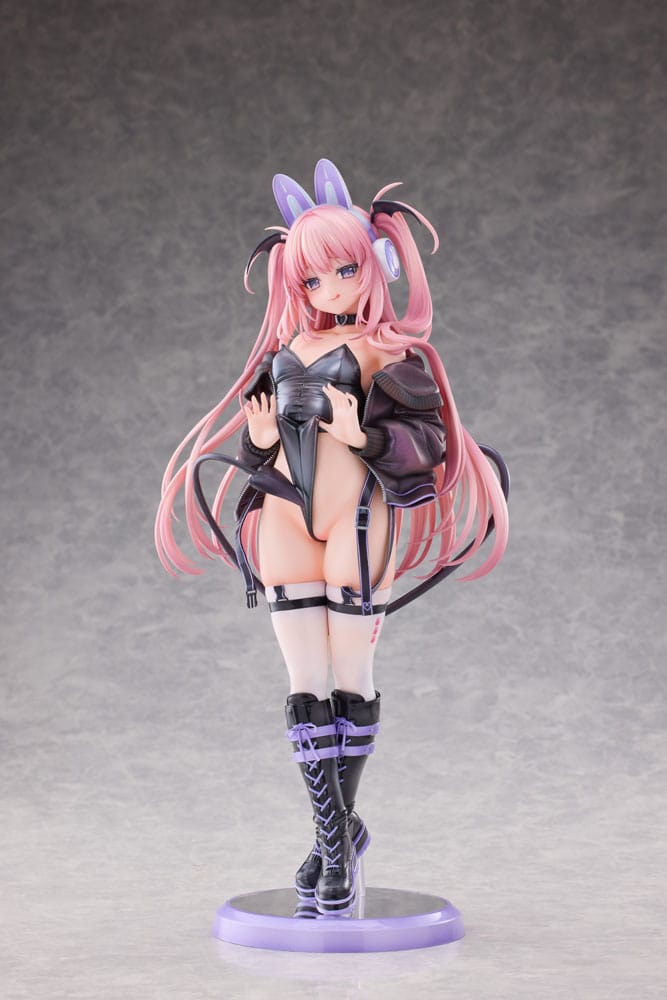Original Character statuette PVC 1/6 Usamimi Headphone Lulumu Illustrated by Tamano Kedama Deluxe Edition 32 cm