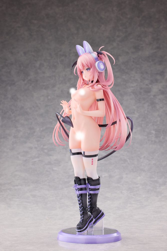 Original Character statuette PVC 1/6 Usamimi Headphone Lulumu Illustrated by Tamano Kedama Deluxe Edition 32 cm