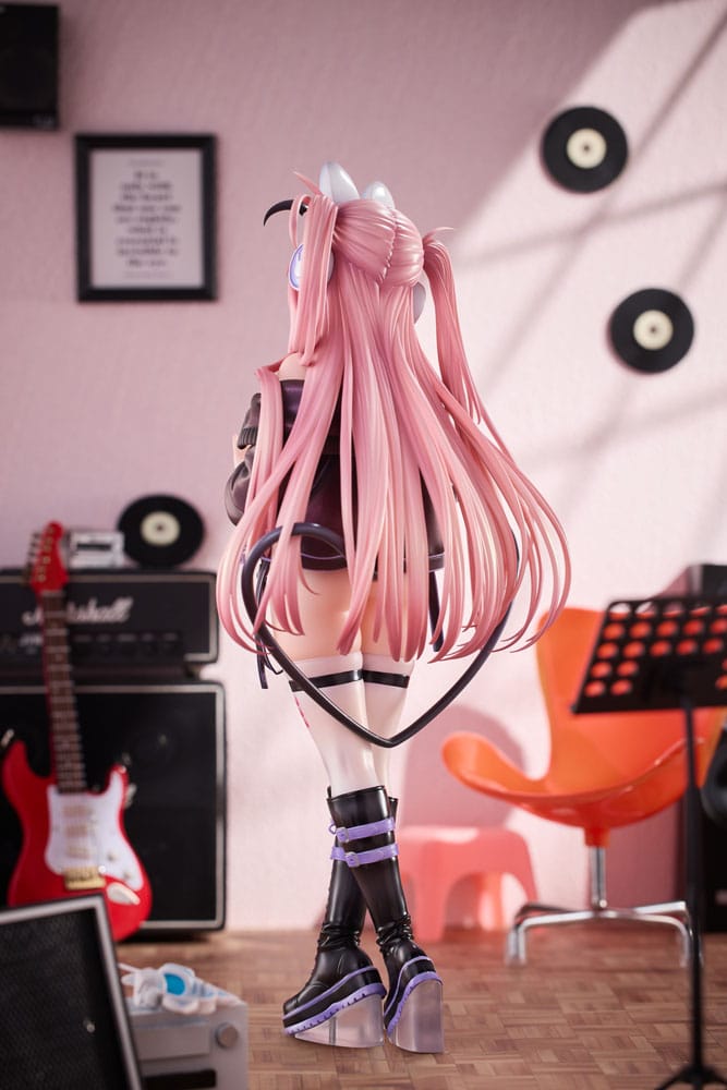 Original Character statuette PVC 1/6 Usamimi Headphone Lulumu Illustrated by Tamano Kedama Deluxe Edition 32 cm