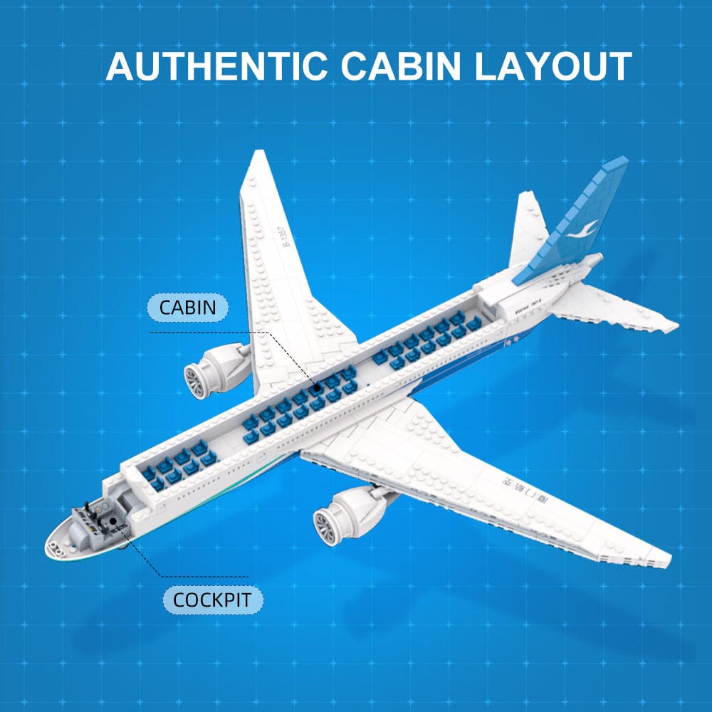 Pantasy Original Jeu de construction Boeing 787