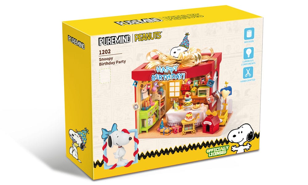 Peanuts Puremind Jeu de construction Birthday Party