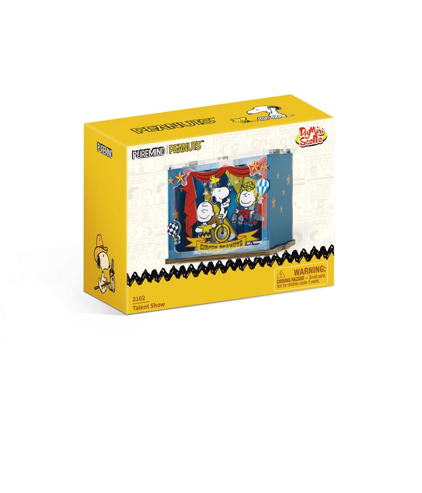 Peanuts Puremind Jeu de construction Mini Scene Talent Show