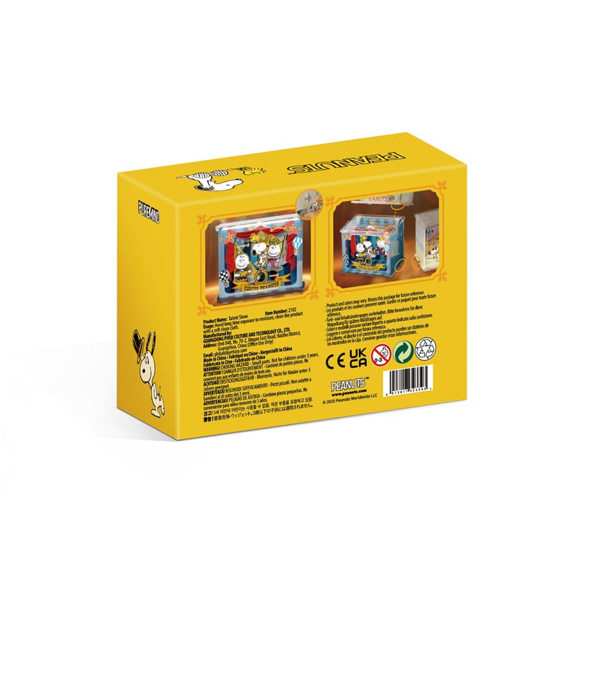 Peanuts Puremind Jeu de construction Mini Scene Talent Show