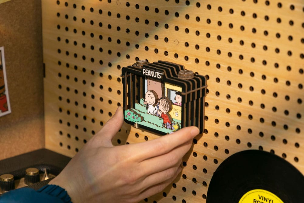 Peanuts Puremind maquette Wooden Theater Summer Snapshot
