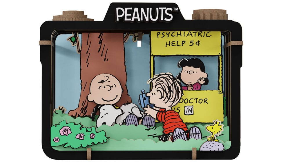 Peanuts Puremind maquette Wooden Theater Summer Snapshot