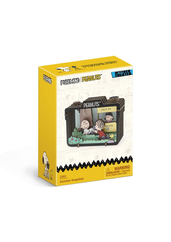 Peanuts Puremind maquette Wooden Theater Summer Snapshot