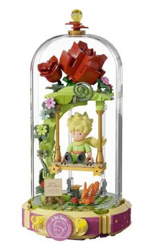 Le Petit Prince jeu de construction Eternity Series Rose Swing 20 cm