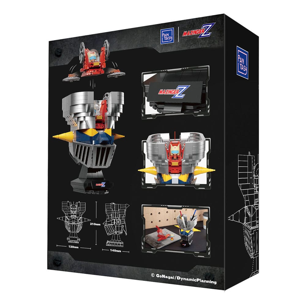 Mazinger Z Jeu de construction Bust 21 cm