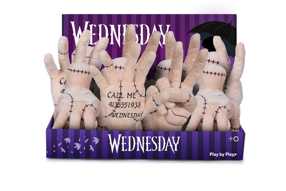 Wednesday assortiment peluches The Thing 25 cm (12)