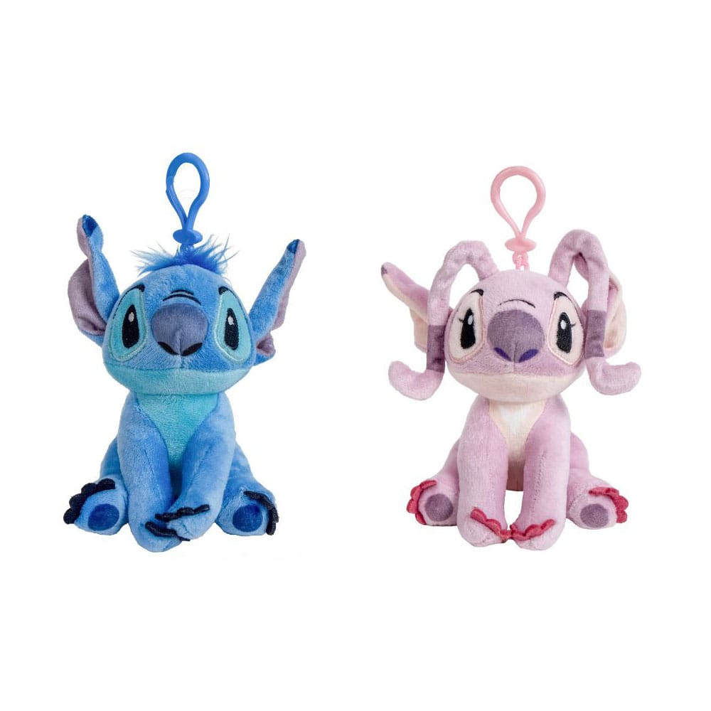 Lilo et Stitch  assortiment peluches & porte-clés Clip On 12 cm (16)