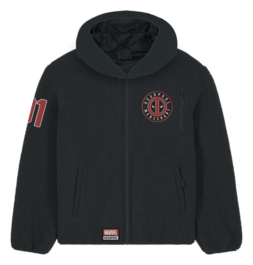 Marvel Veste Sherpa Deadpool Logo (XXL)