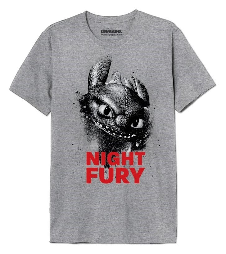 Dragons T-Shirt Night Fury (S)