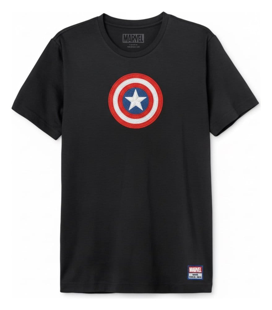Marvel T-Shirt Captain America Shield Logo (XL)
