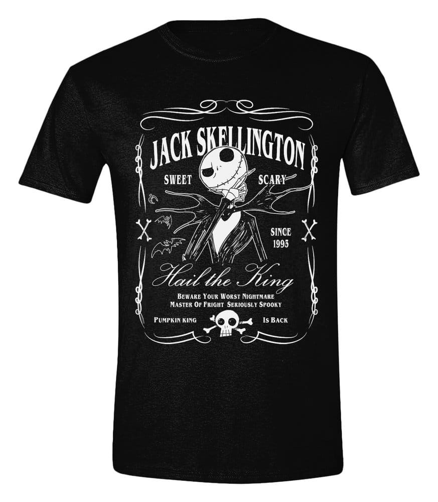 Disney The Nightmare Before Christmas T-Shirt Jack Skellington Label (S)