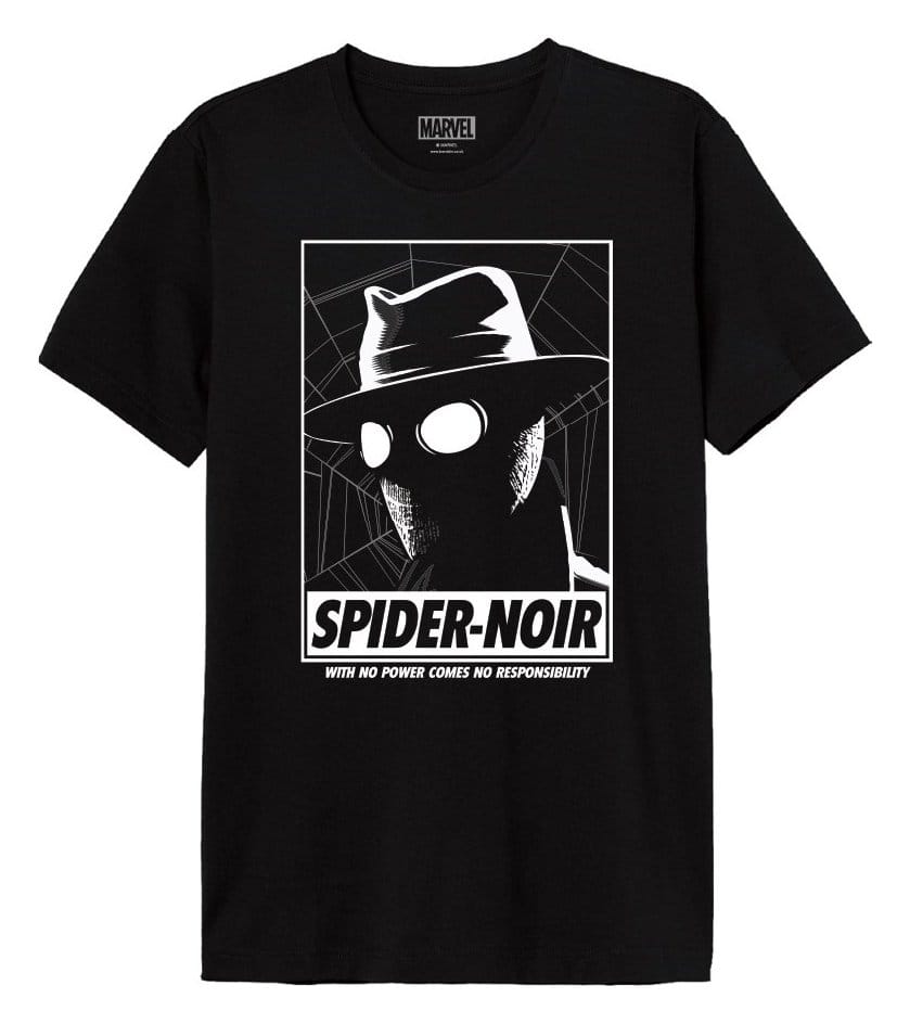 Marvel T-Shirt Spider-Noir Red Banner Cover (XXL)