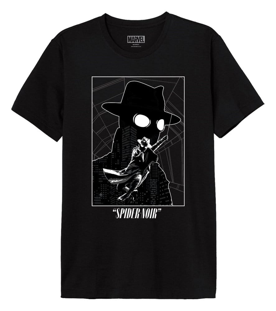 Marvel T-Shirt Spider-Noir Swinging Cover (L)