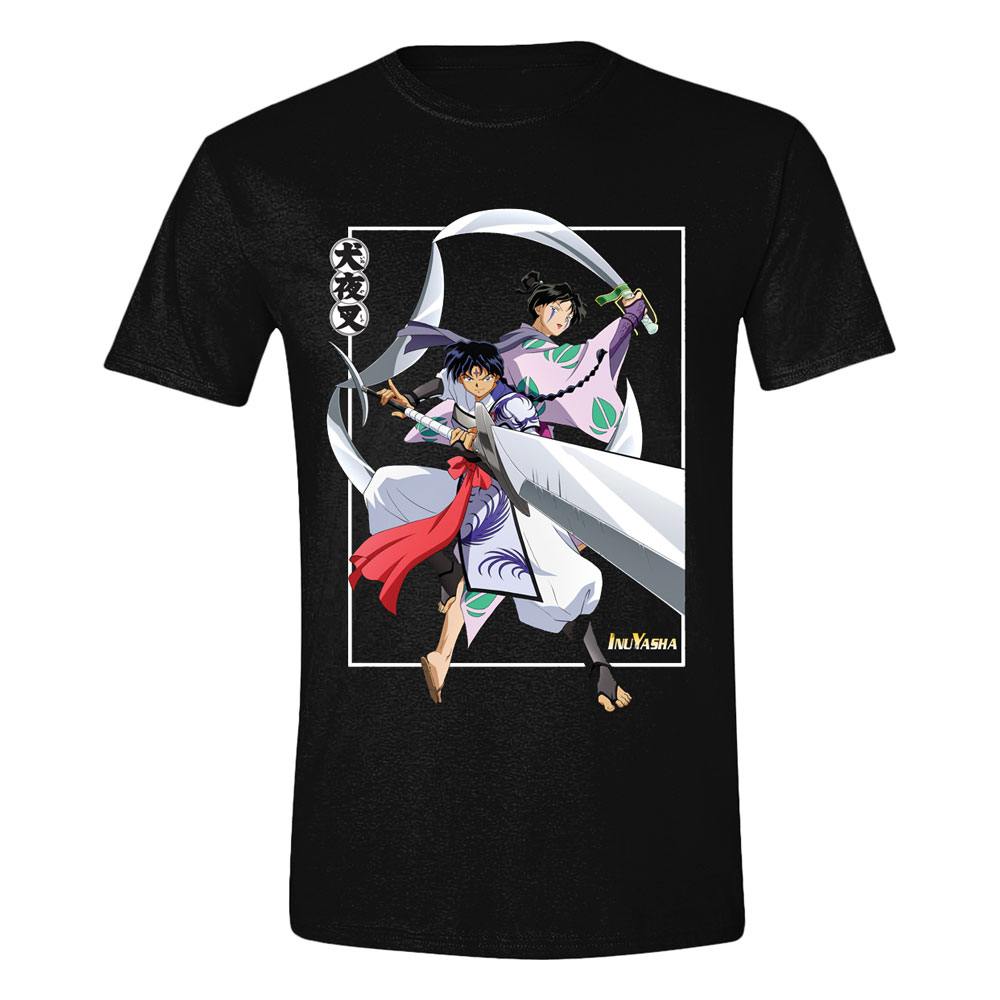 InuYasha T-Shirt Jakotsu and Bankotsu Fighting (XL)
