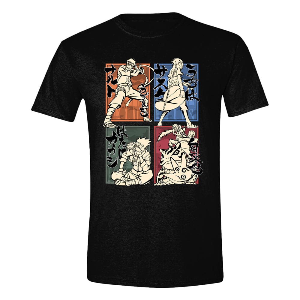 Naruto T-Shirt Character Sketches (M)