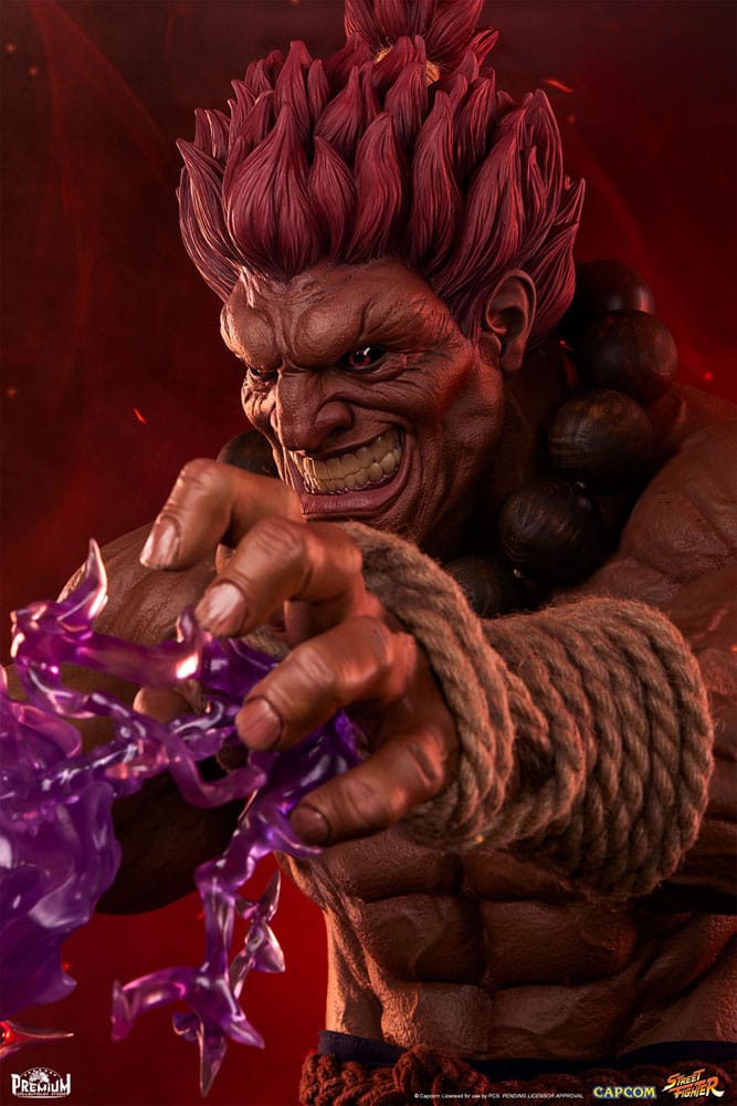 Street Fighter statuette 1/2 Akuma 107 cm