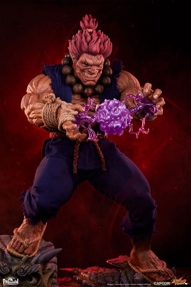 Street Fighter statuette 1/2 Akuma 107 cm