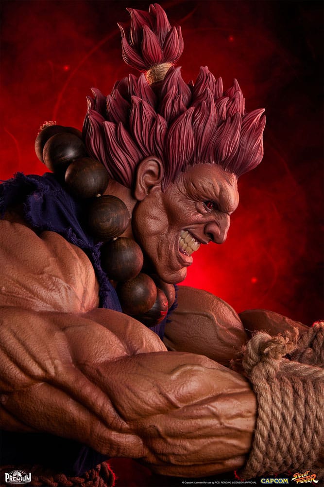 Street Fighter statuette 1/2 Akuma 107 cm