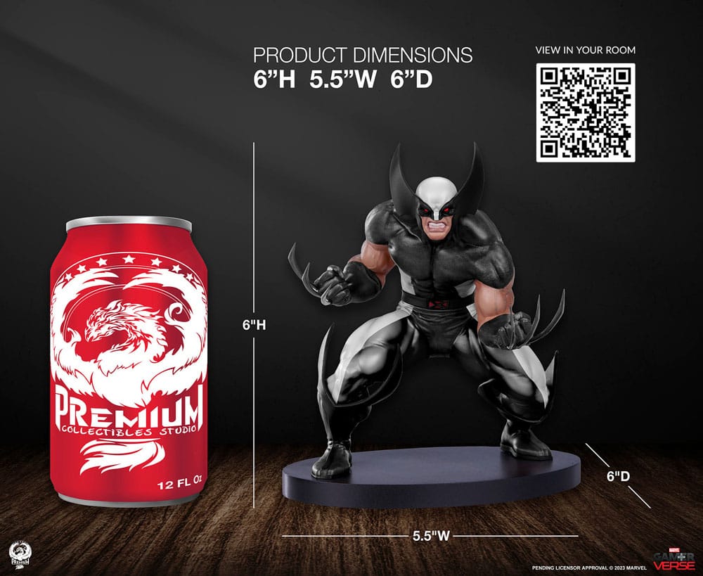 Marvel Gamerverse Classics statuette PVC 1/10 Wolverine (X-Force Edition) 15 cm