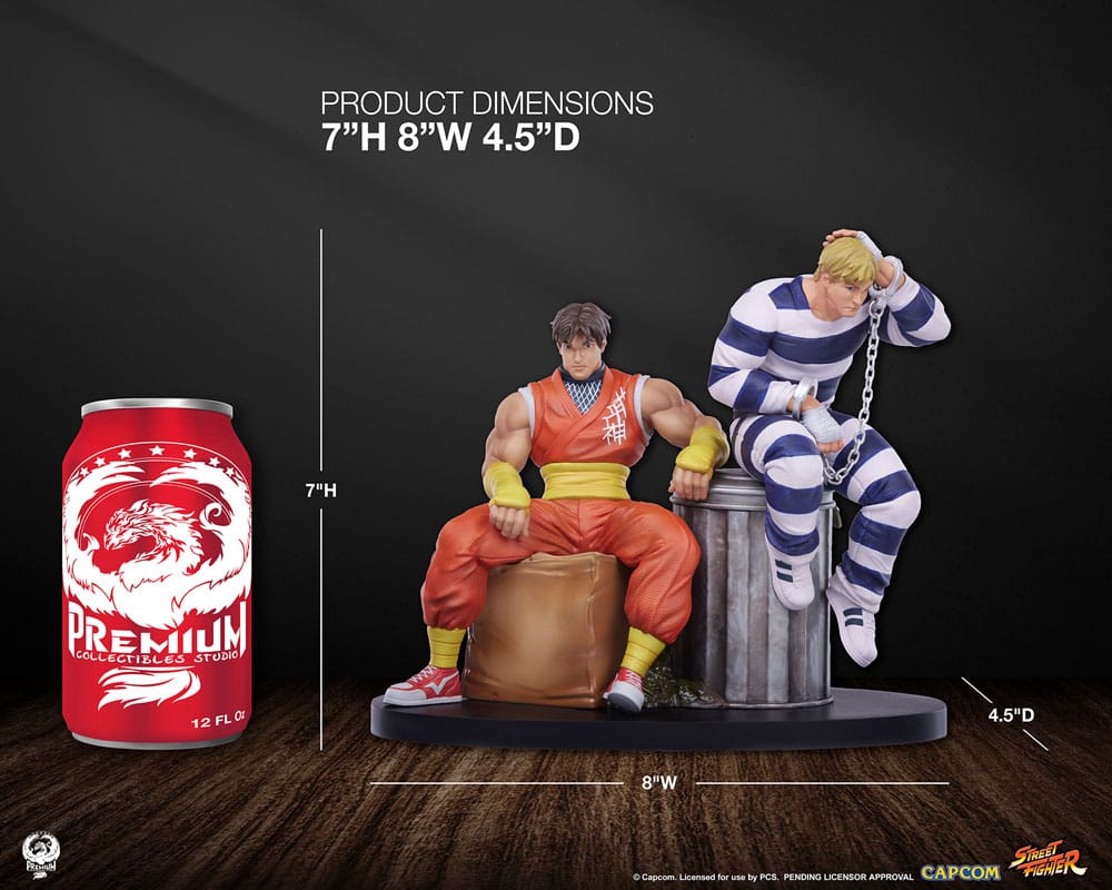 Street Fighter statuette PVC 1/10 Cody & Guy 18 cm