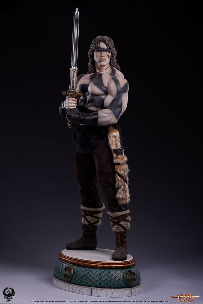 Conan le Barbare statuette Elite Series 1/2 Conan Warpaint Edition 116 cm