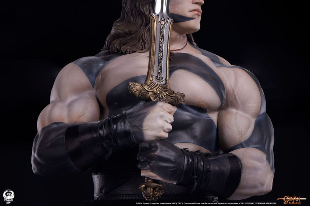 Conan le Barbare statuette Elite Series 1/2 Conan Warpaint Edition 116 cm