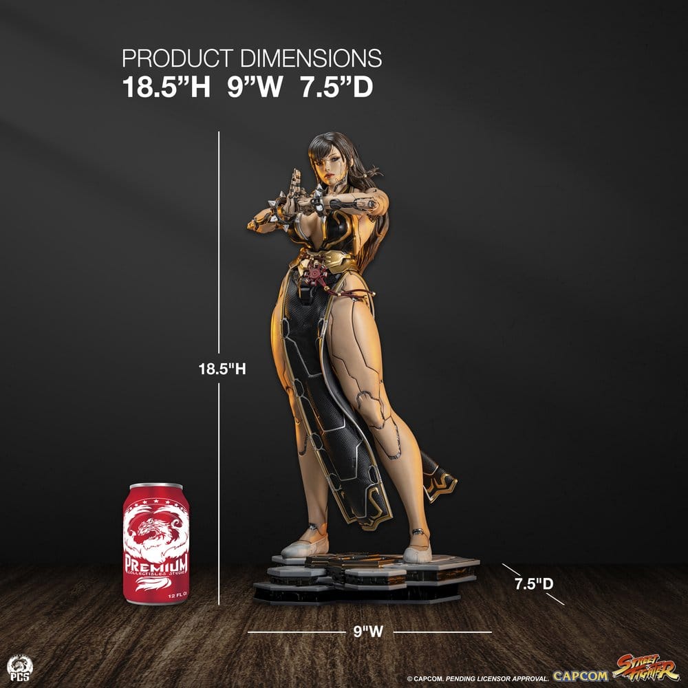 Street Fighter statuette 1/4 Chun-Li Android Battle Edition 47 cm