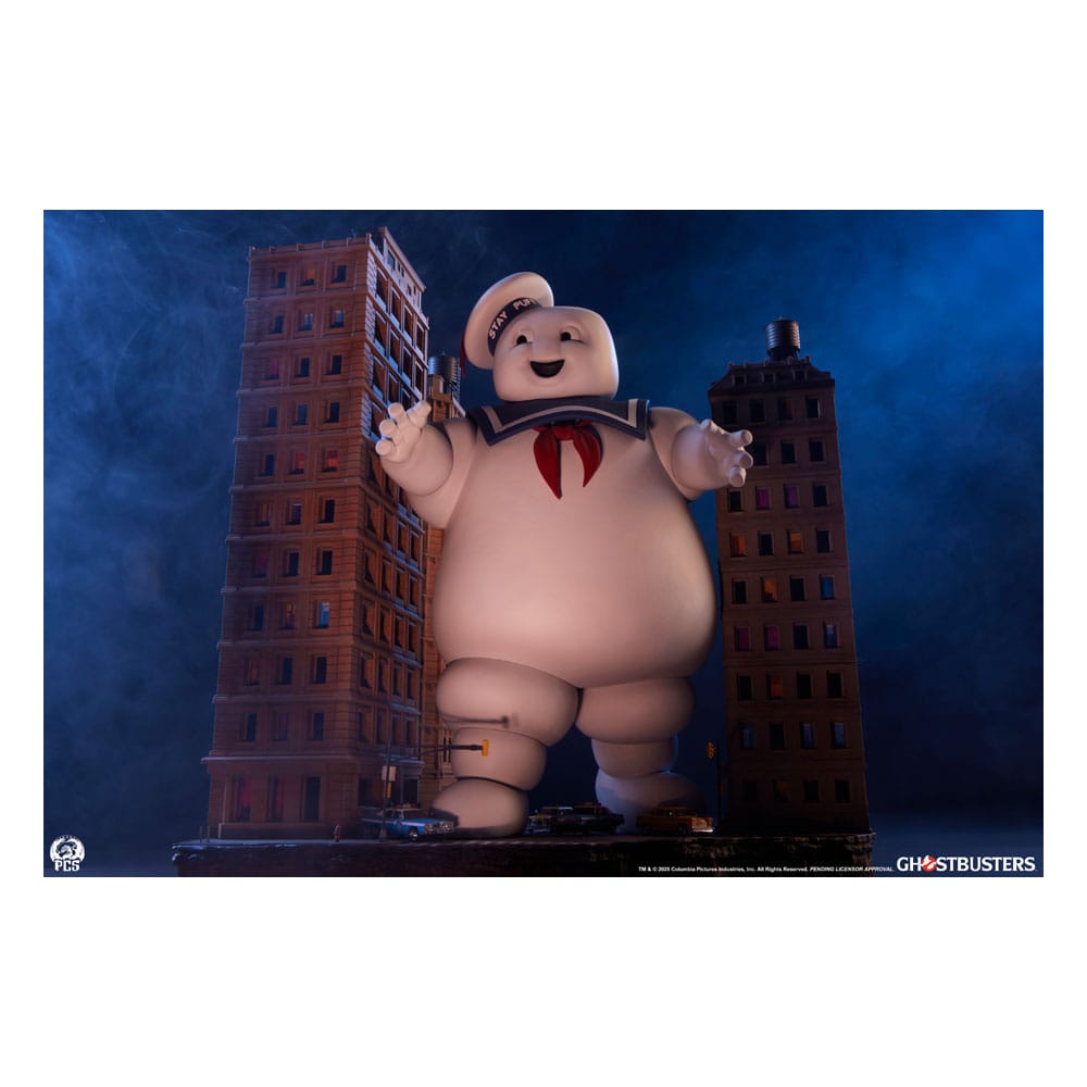 SOS Fantômes diorama Stay Puft Marshmallow Man Deluxe Edition 74 cm