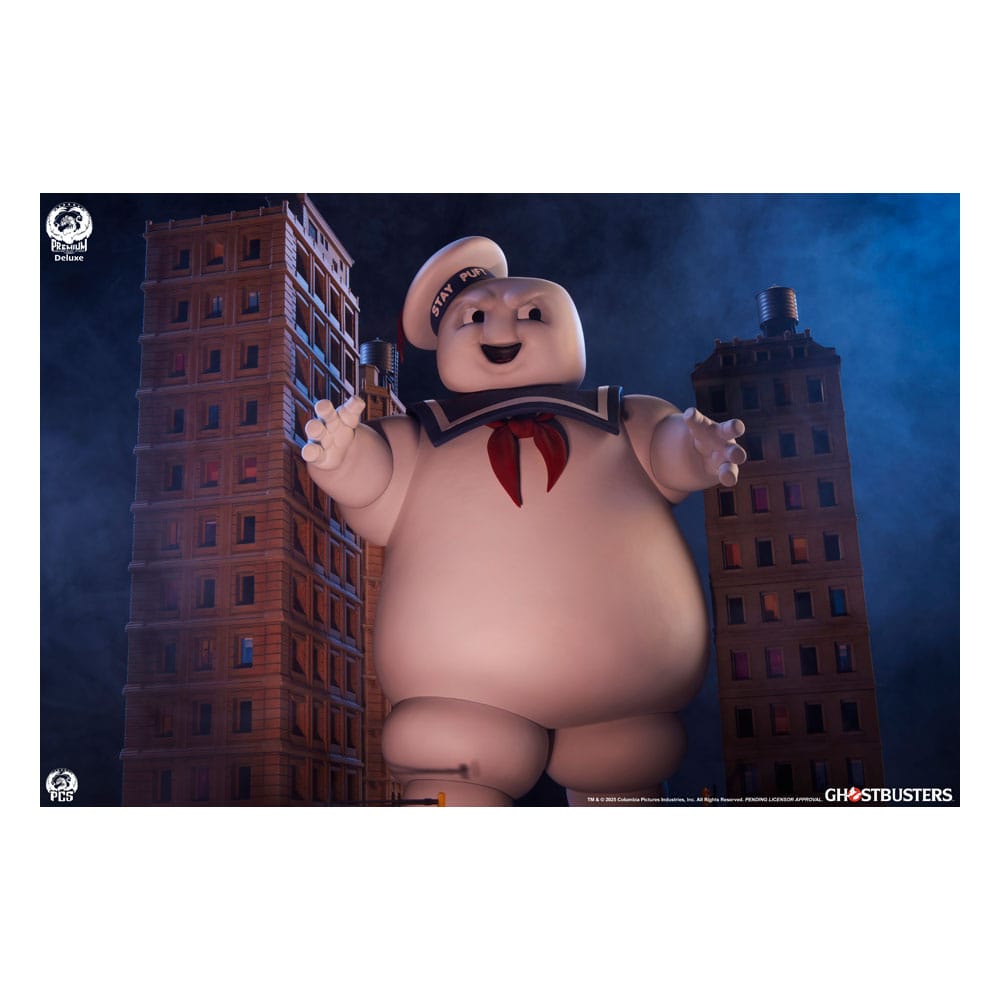 SOS Fantômes diorama Stay Puft Marshmallow Man Deluxe Edition 74 cm